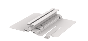 Standard wall or ceiling mount metal brackets