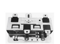 Standard wall or ceiling mount metal brackets