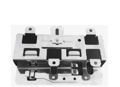 Standard wall or ceiling mount metal brackets