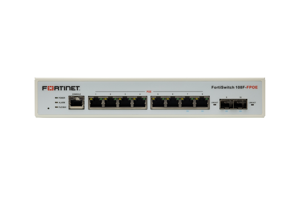 FortiSwitch-108F-FPOE