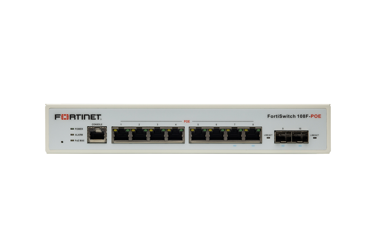 FortiSwitch-108F-POE