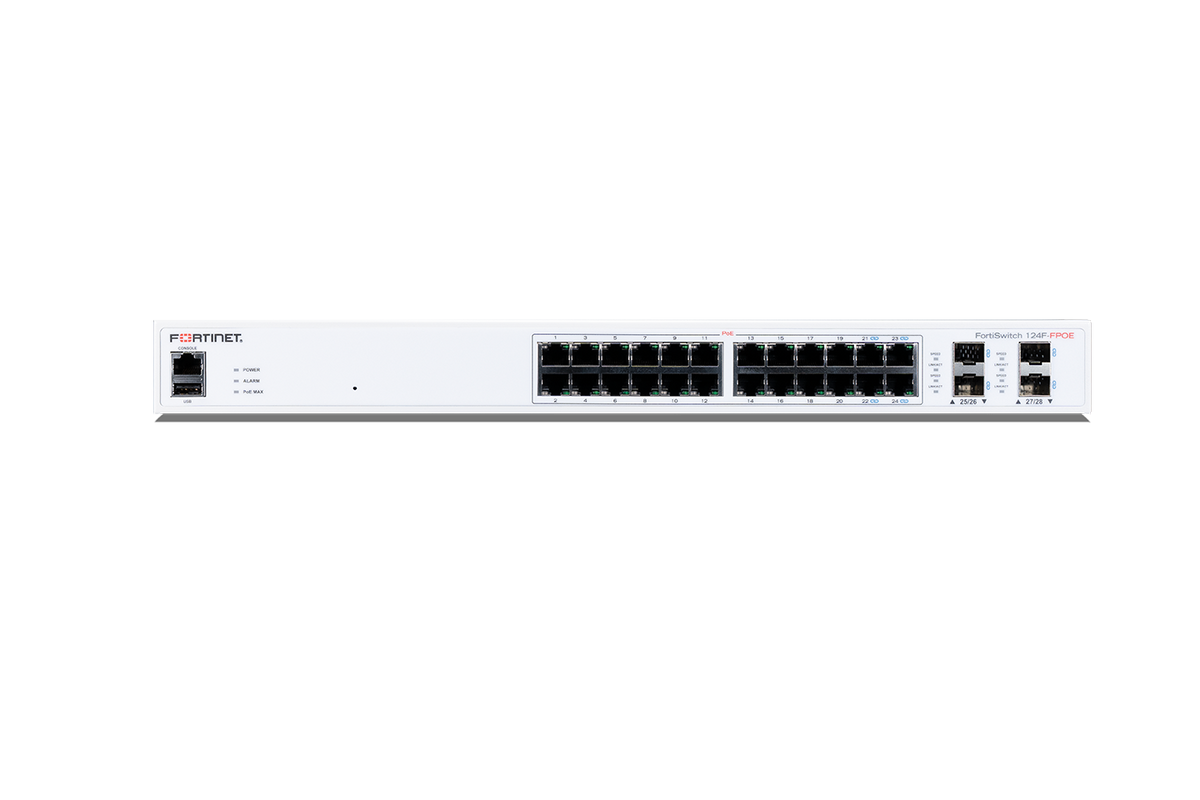 FortiSwitch-124F-FPOE