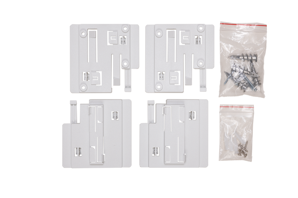Compete wall and T-rail Mount Kit.