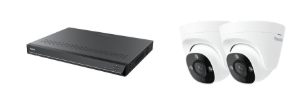 Reolink RP-N64 NVR with 16 RP-PCT8M 4K 8MP PoE turret cameras bundle